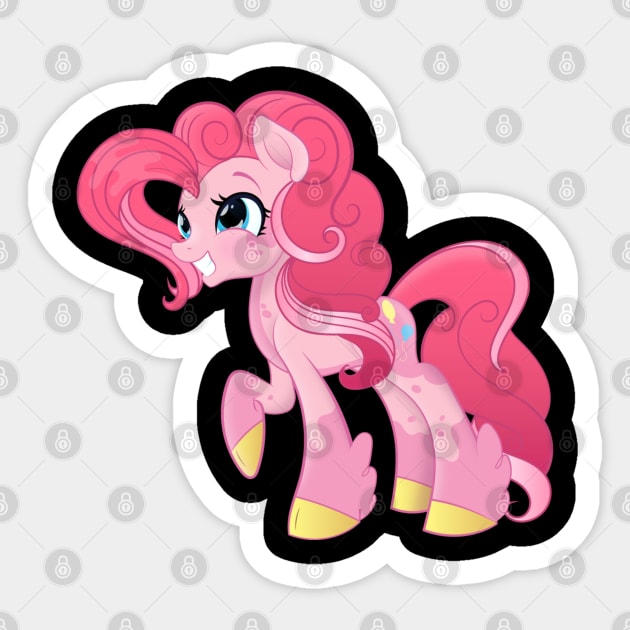 My Little Pony Pinkie Pie Sticker by SketchedCrow